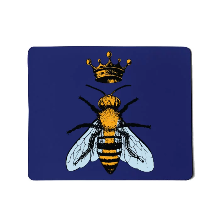 Bee King Crown Mousepad