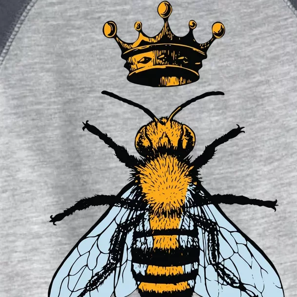 Bee King Crown Toddler Fine Jersey T-Shirt