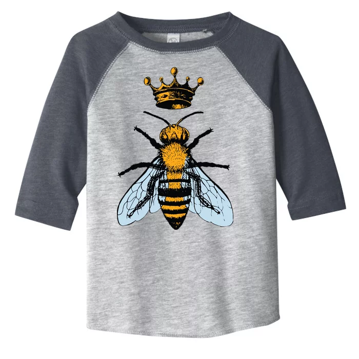 Bee King Crown Toddler Fine Jersey T-Shirt