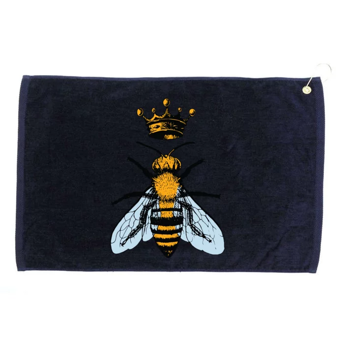 Bee King Crown Grommeted Golf Towel