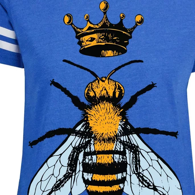 Bee King Crown Enza Ladies Jersey Football T-Shirt