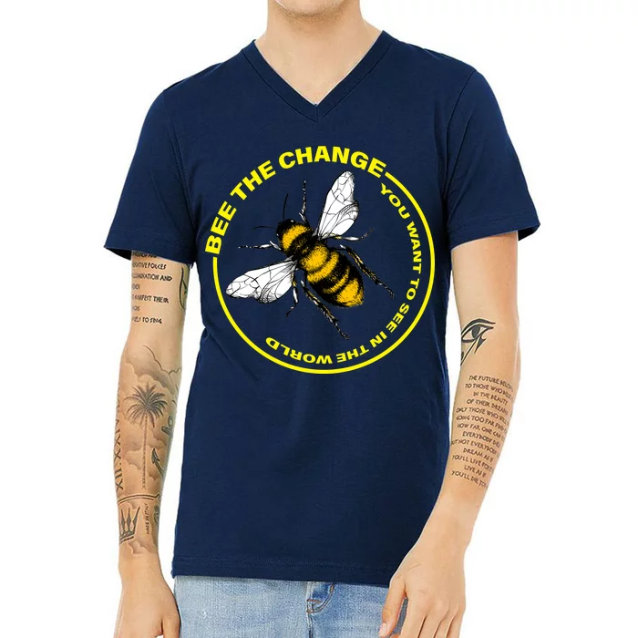 Bee The Change V-Neck T-Shirt