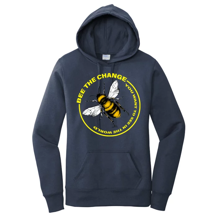 Bee The Change Women's Pullover Hoodie