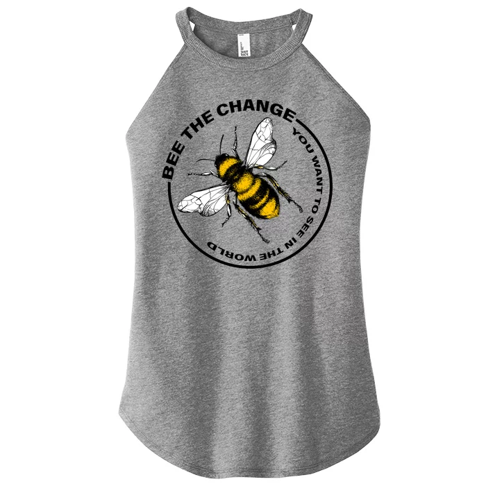 Bee The Change Women’s Perfect Tri Rocker Tank