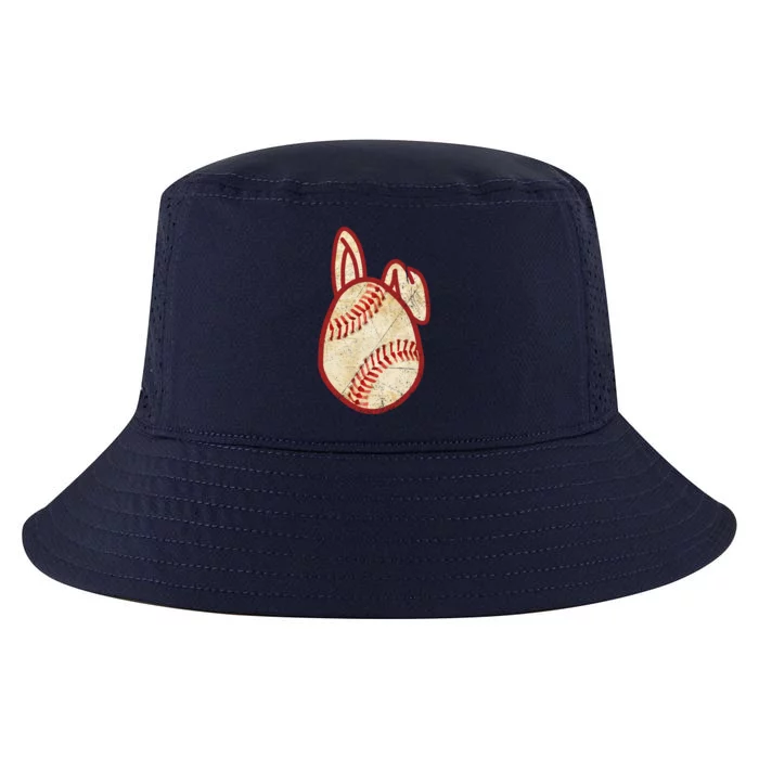 Baseball Easter Egg Rabbit Ears Bunny Funny Sport Gift Cool Comfort Performance Bucket Hat