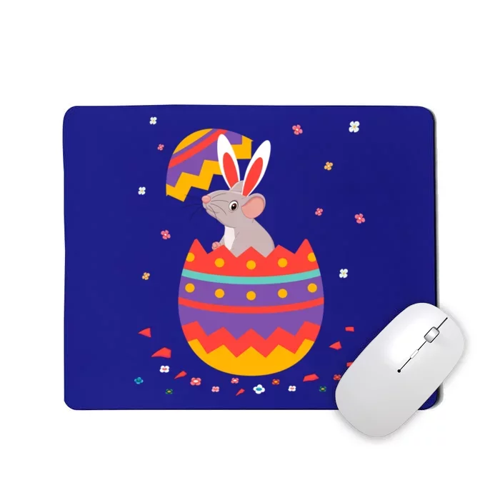 Bunny Ears Eggs Costume Cute Easter Day Graphic Rat Great Gift Mousepad