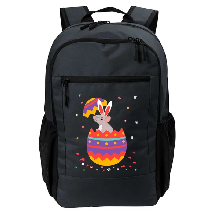 Bunny Ears Eggs Costume Cute Easter Day Graphic Rat Great Gift Daily Commute Backpack