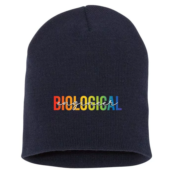 Biological Engineer Engineering Gifts Vintage Short Acrylic Beanie