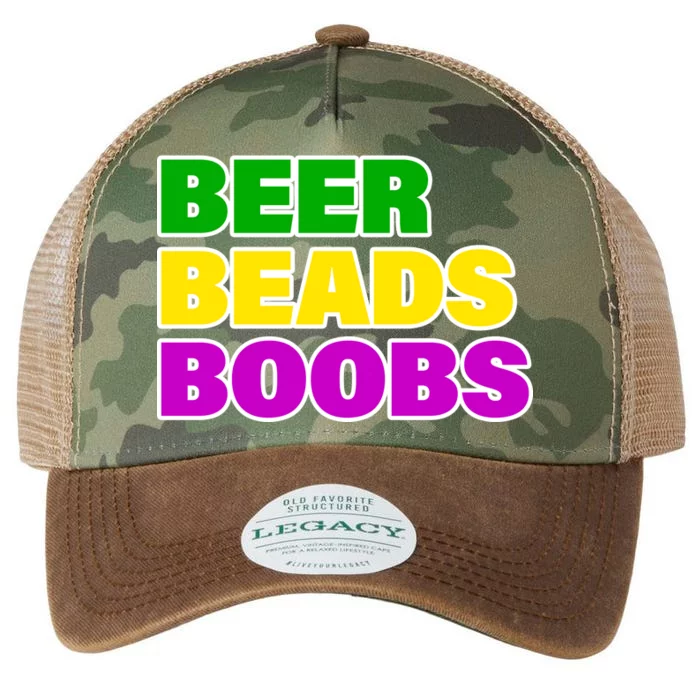 Beer Beads Boobs Legacy Tie Dye Trucker Hat