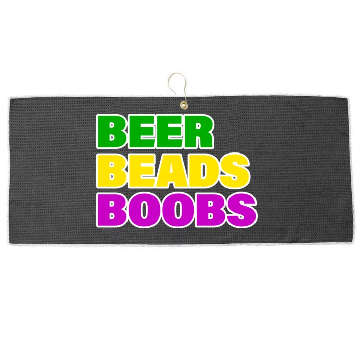 Beer Beads Boobs Large Microfiber Waffle Golf Towel