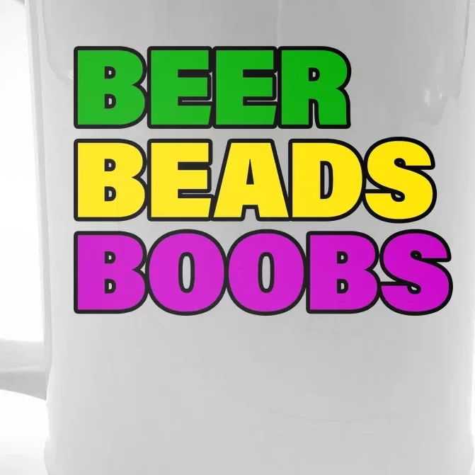 Beer Beads Boobs Front & Back Beer Stein