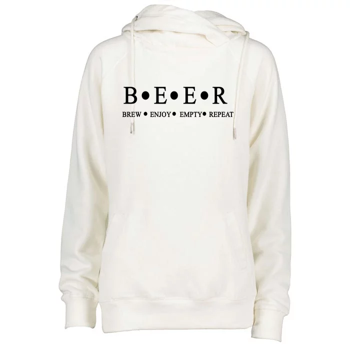 Beer Brewer Funny Craft Beer Brewmaster Womens Funnel Neck Pullover Hood