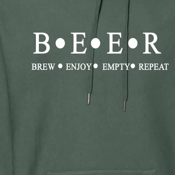 Beer Brewer Funny Craft Beer Brewmaster Premium Hoodie