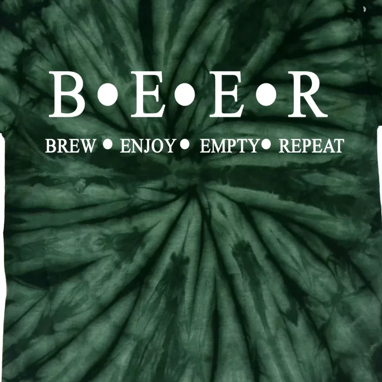 Beer Brewer Funny Craft Beer Brewmaster Tie-Dye T-Shirt