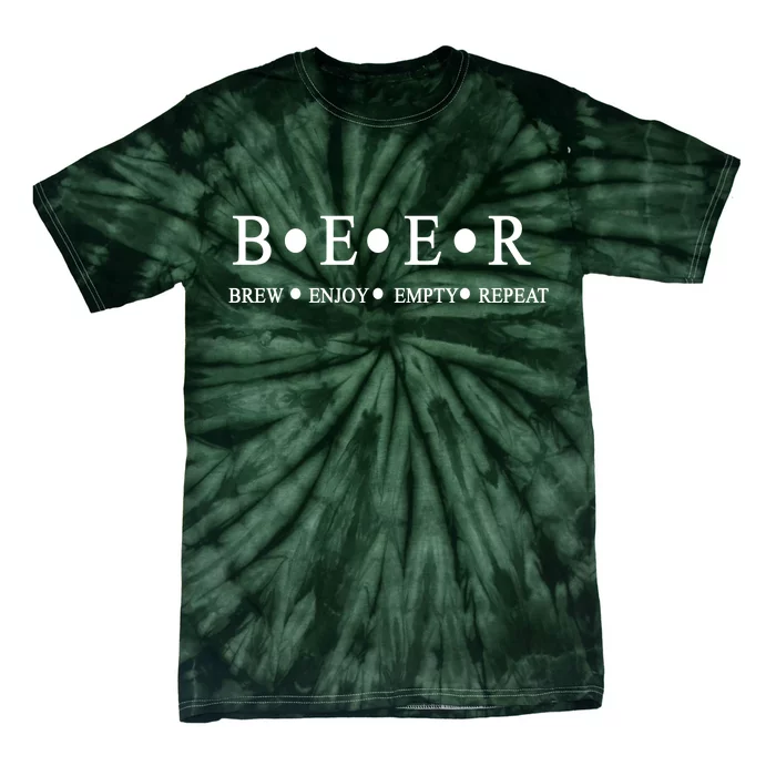 Beer Brewer Funny Craft Beer Brewmaster Tie-Dye T-Shirt