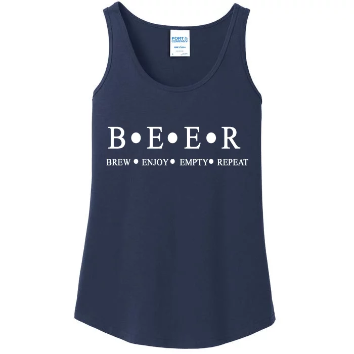 Beer Brewer Funny Craft Beer Brewmaster Ladies Essential Tank