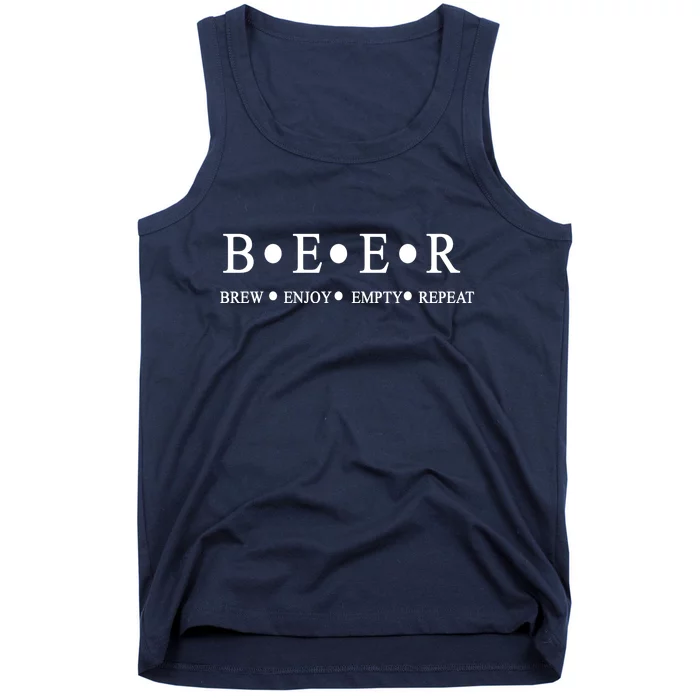 Beer Brewer Funny Craft Beer Brewmaster Tank Top