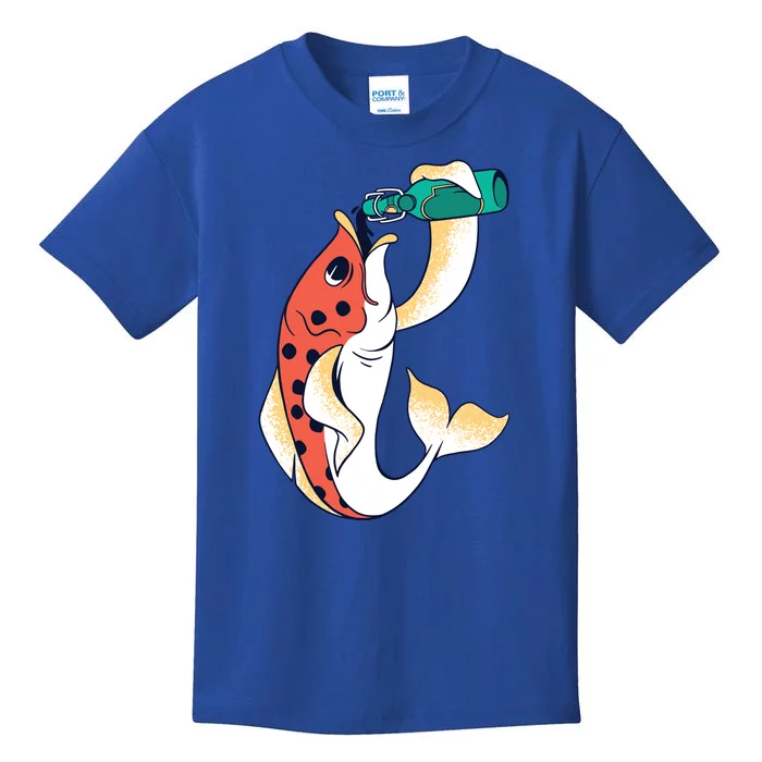 Beer Fish Kids T-Shirt