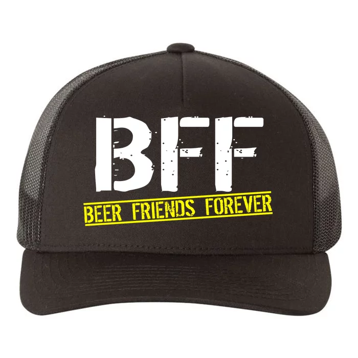 Beer Friends Forever BFF Yupoong Adult 5-Panel Trucker Hat