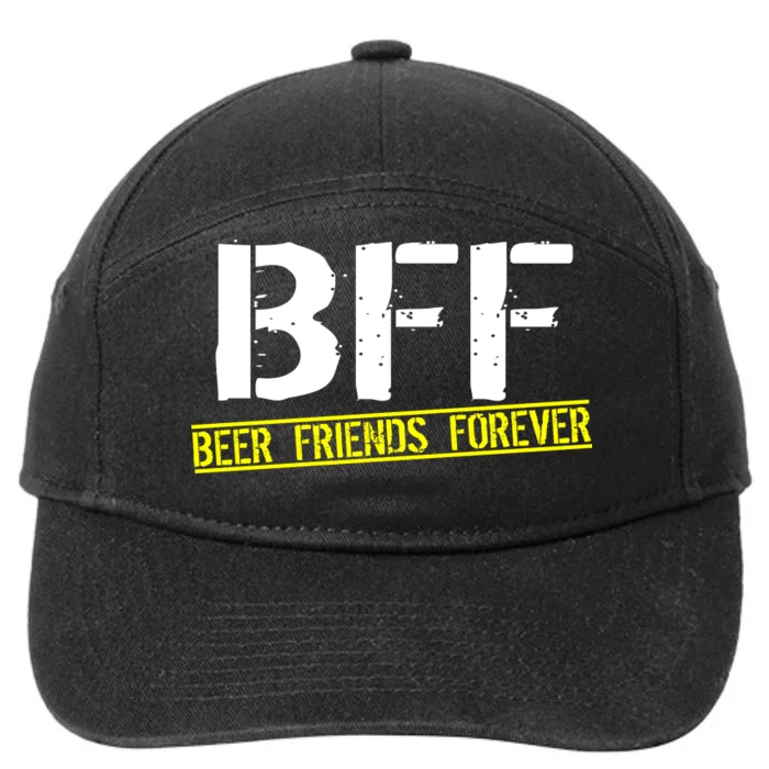 Beer Friends Forever BFF 7-Panel Snapback Hat