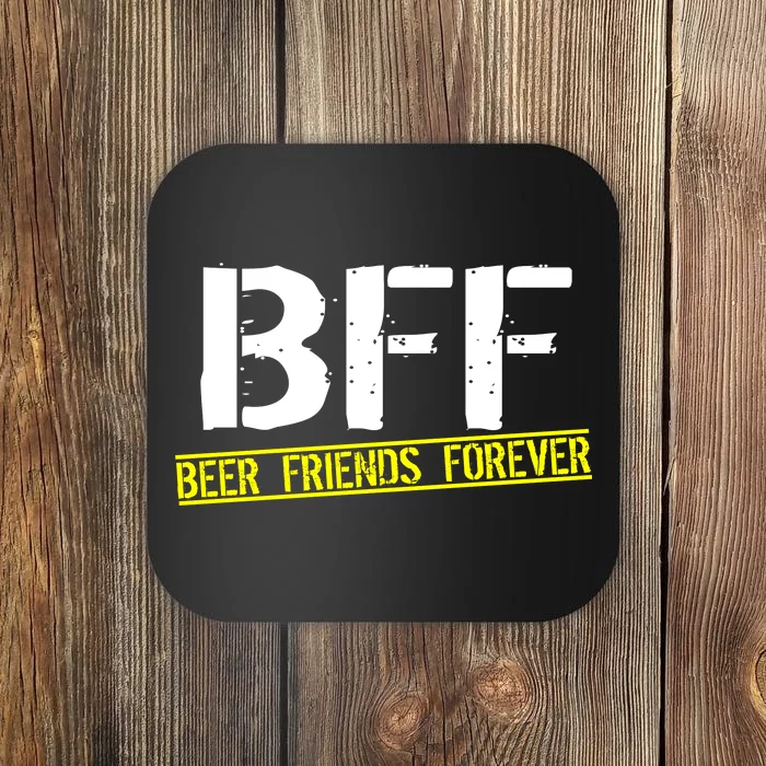 Beer Friends Forever BFF Coaster