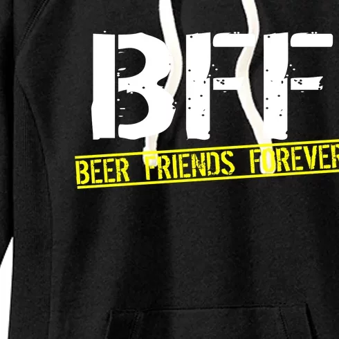 Beer Friends Forever BFF Women's Fleece Hoodie