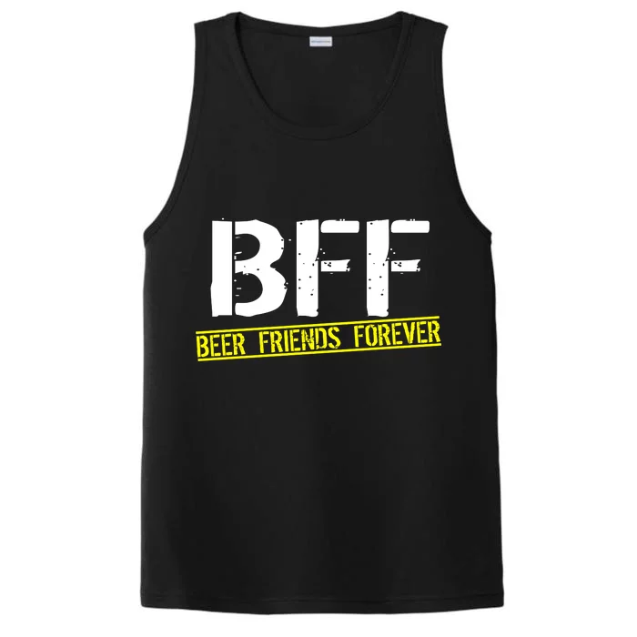 Beer Friends Forever BFF Performance Tank