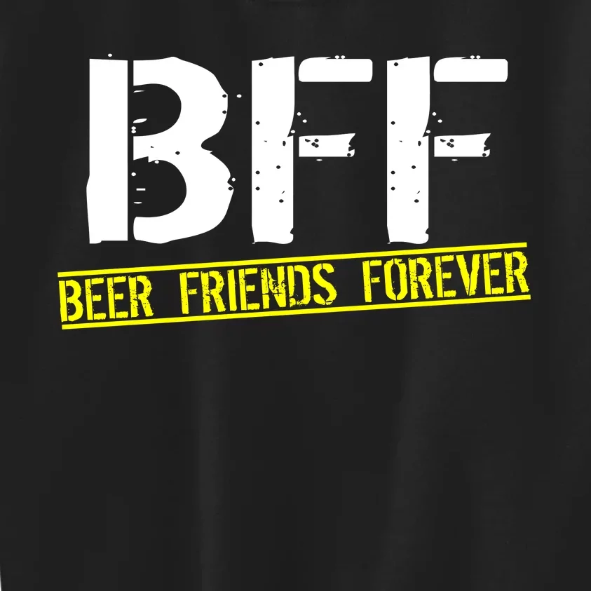 Beer Friends Forever BFF Kids Sweatshirt