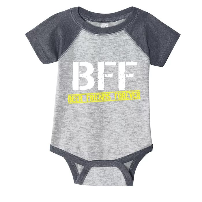 Beer Friends Forever BFF Infant Baby Jersey Bodysuit