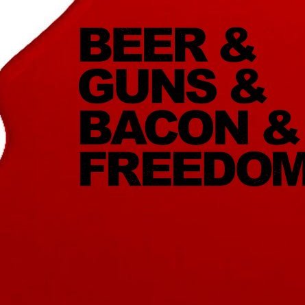 Beer Guns Bacon & Freedom Tree Ornament