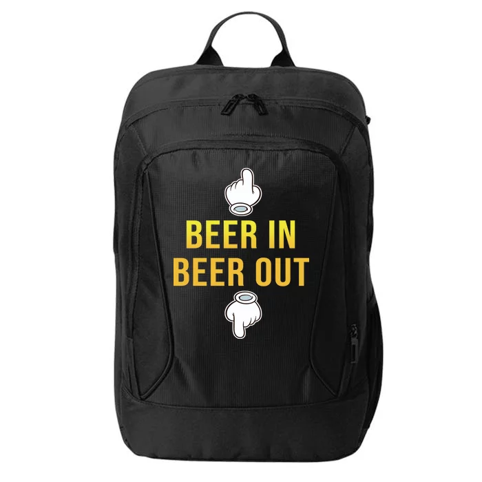 Beer In Beer Out City Backpack