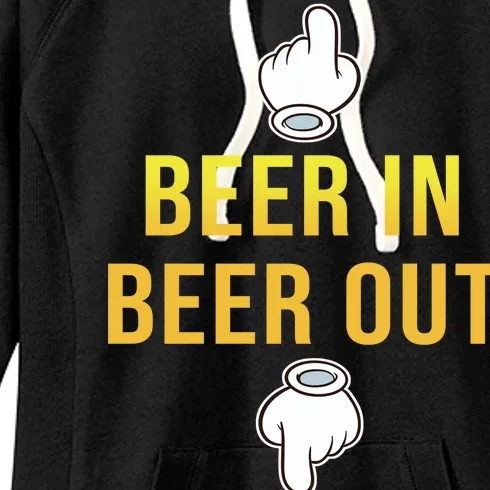 Beer In Beer Out Women's Fleece Hoodie