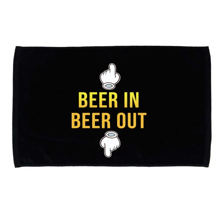 Beer In Beer Out Microfiber Hand Towel