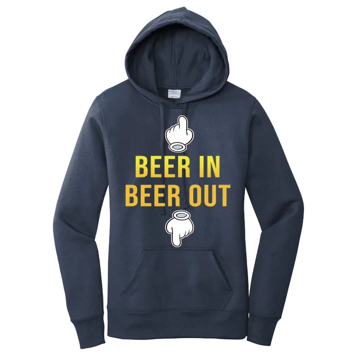 Beer In Beer Out Women's Pullover Hoodie