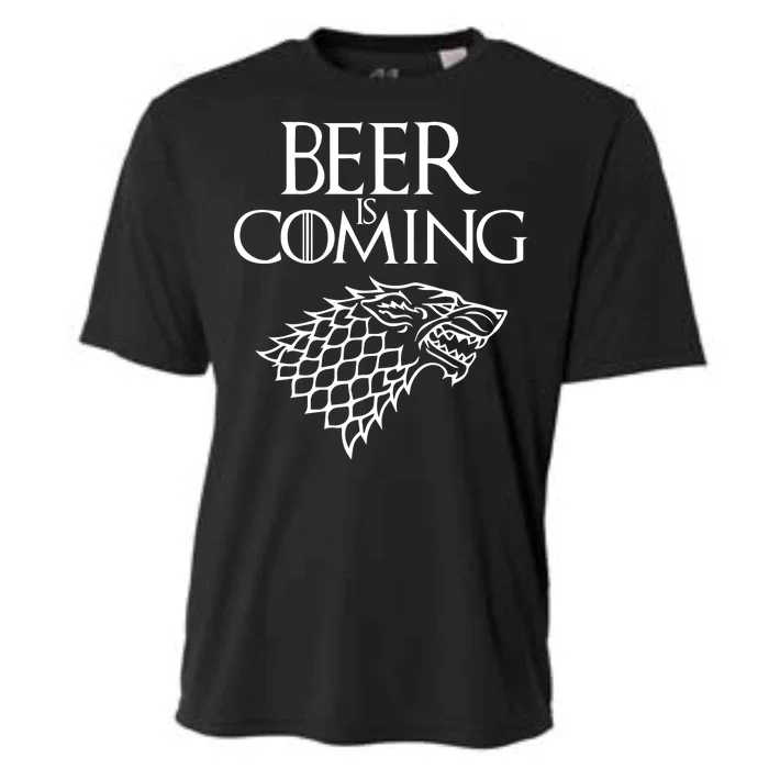 Beer Is Coming Cooling Performance Crew T-Shirt