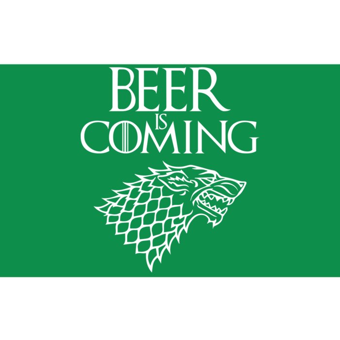 Beer Is Coming Bumper Sticker