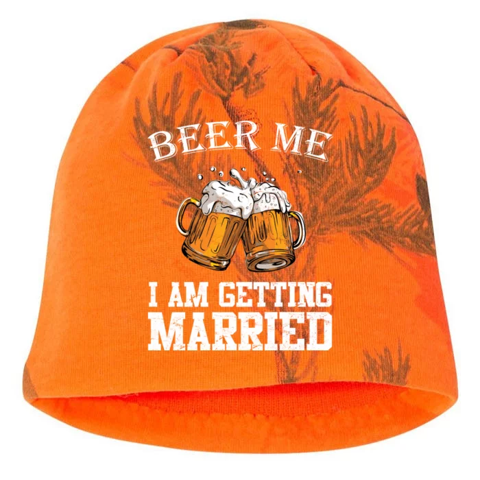 Beer Me I'm Getting Married Kati - Camo Knit Beanie