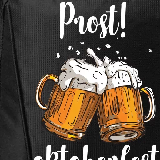 Beer Oktoberfest Prost Cheers City Backpack