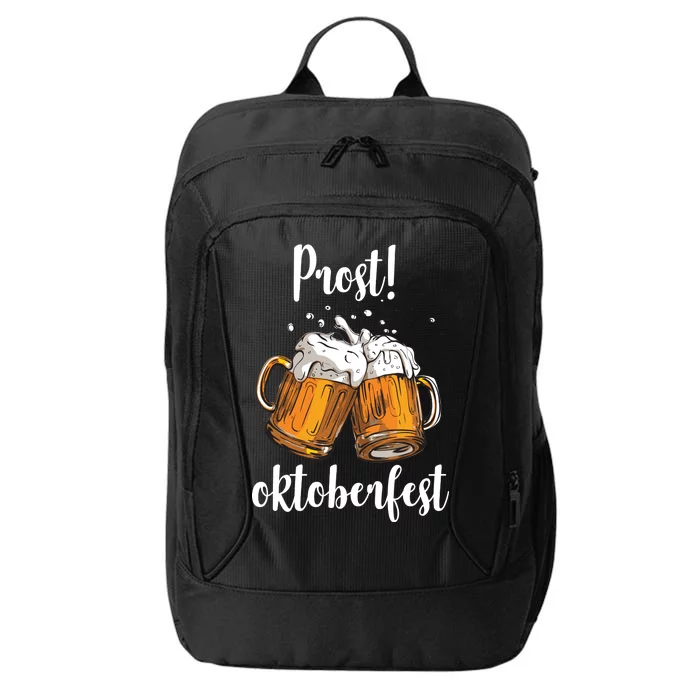 Beer Oktoberfest Prost Cheers City Backpack