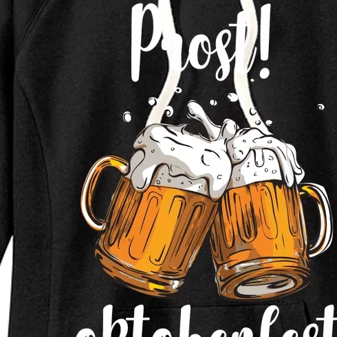 Beer Oktoberfest Prost Cheers Women's Fleece Hoodie