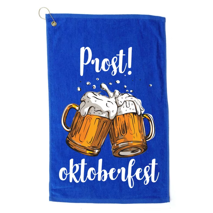 Beer Oktoberfest Prost Cheers Platinum Collection Golf Towel