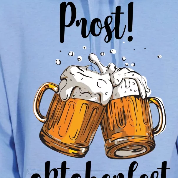 Beer Oktoberfest Prost Cheers Unisex Surf Hoodie