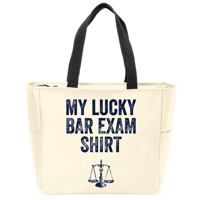 Bar Exam Funny Law School Graduation Gifts For Him Her Zip Tote Bag