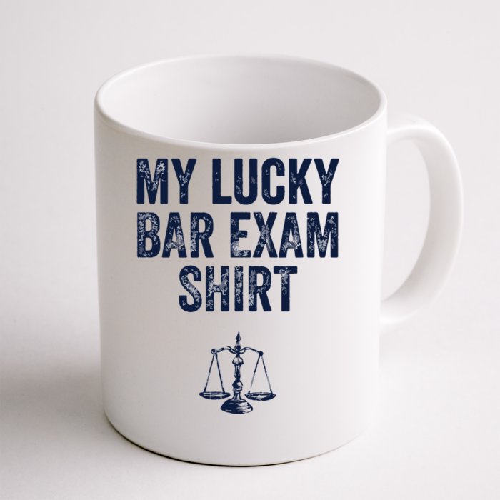 Bar Exam Funny Law School Graduation Gifts For Him Her Front & Back Coffee Mug