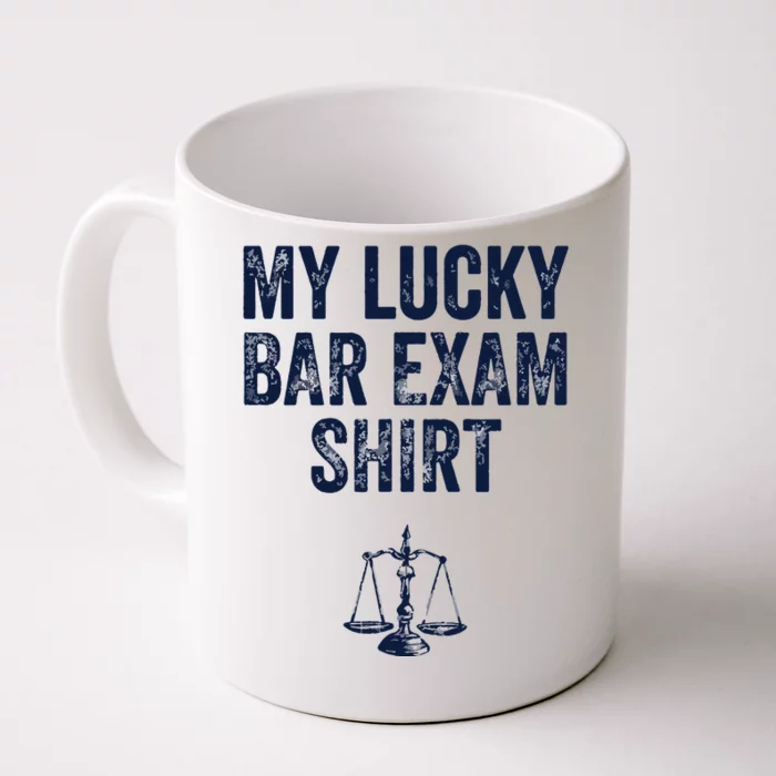 Bar Exam Funny Law School Graduation Gifts For Him Her Front & Back Coffee Mug