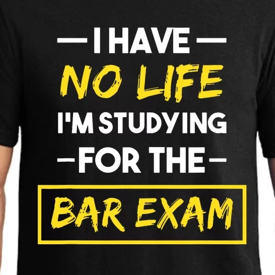 Bar Exam Funny Law School Graduation Gifts Pajama Set