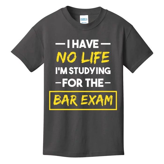 Bar Exam Funny Law School Graduation Gifts Kids T-Shirt