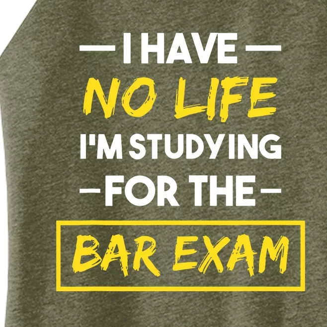 Bar Exam Funny Law School Graduation Gifts Women’s Perfect Tri Rocker Tank