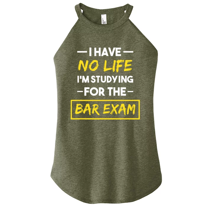 Bar Exam Funny Law School Graduation Gifts Women’s Perfect Tri Rocker Tank