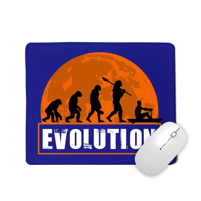 Boating Evolution Funny Hu Evolution For Boating Gift Mousepad